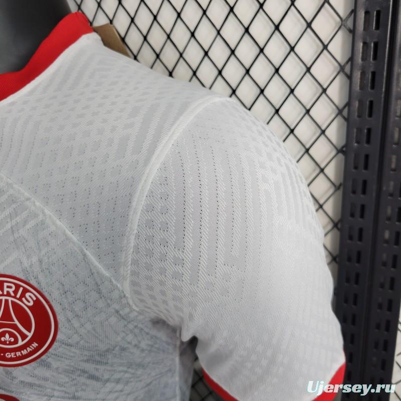 Player Version 23-24 PSG Training White Jersey