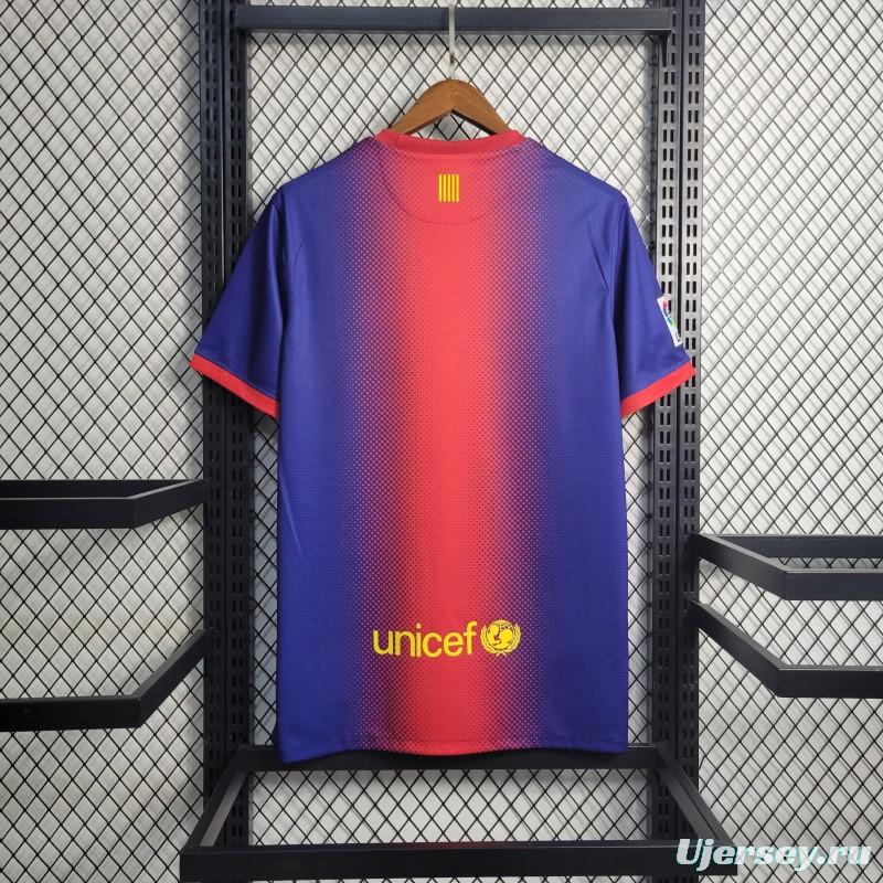 Retro 12/13 Barcelona Home Jersey