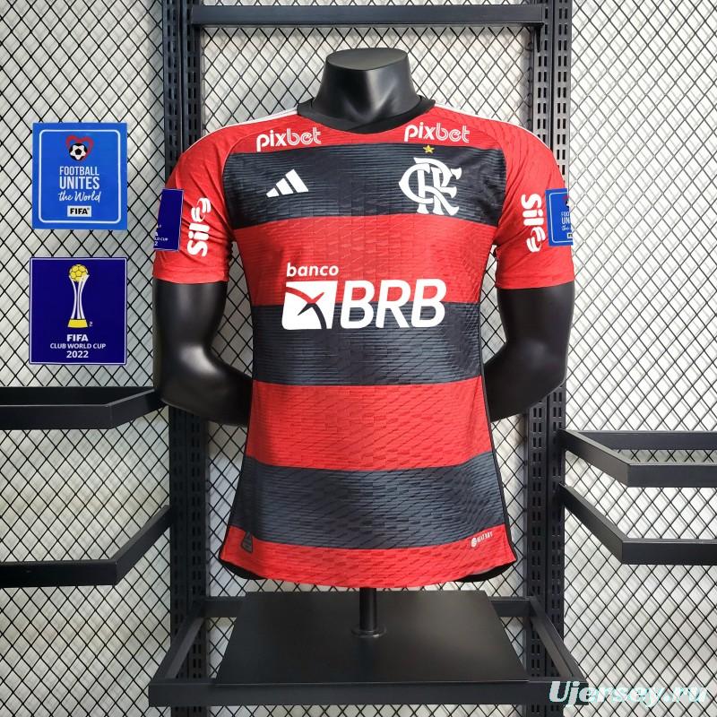 Player Version 23/24 Flamengo With All Sponsors+Patches