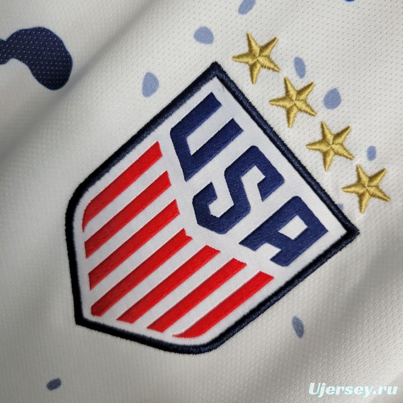 2023 USA White Training Jersey