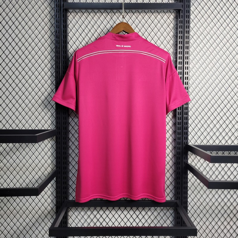 Retro 14-15 Real Madrid Away Pink Jersey