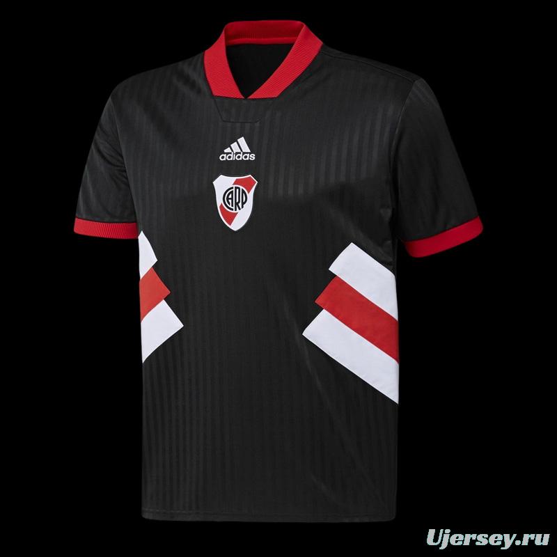 Player Version 22/23 Adidas CA River Plate Icon Black Jersey