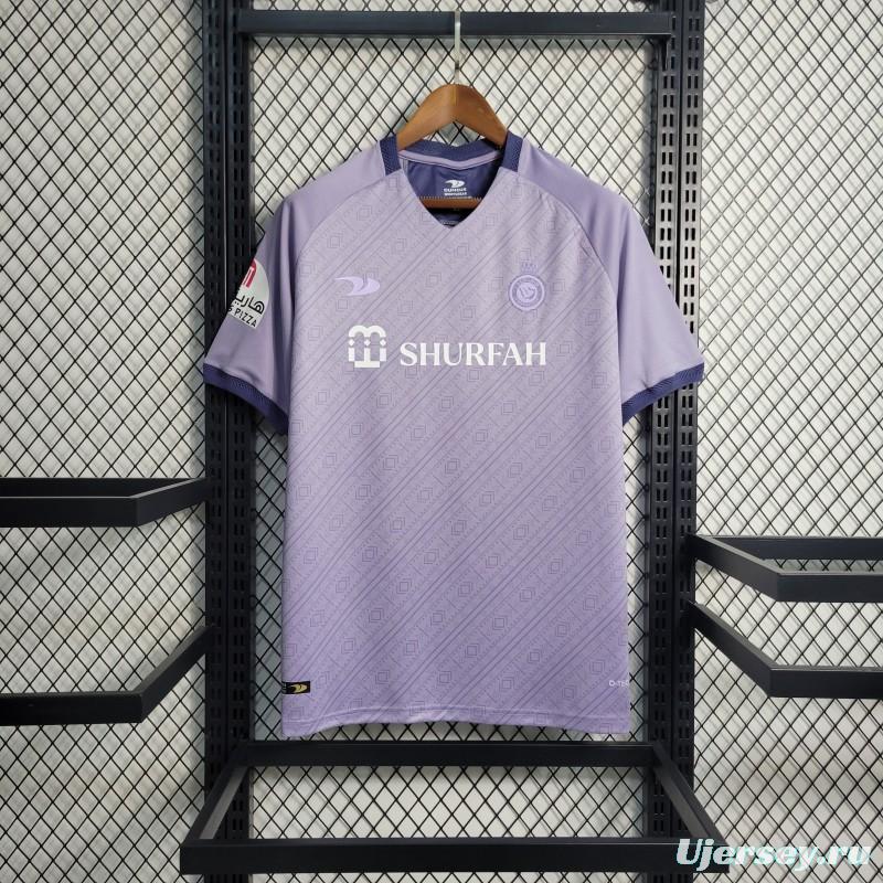 22-23 Al-Nassr FC Forth Purple Jersey