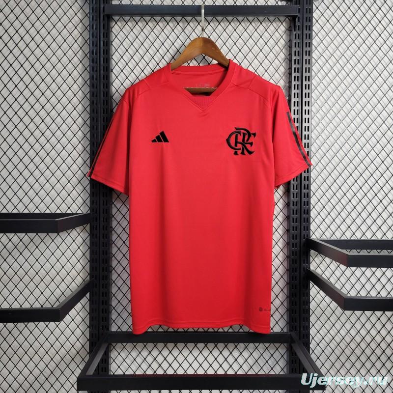 23-24 Flamengo Red Training Jersey