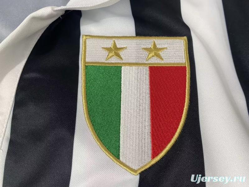 Retro 84/85 Juventus Home Jersey