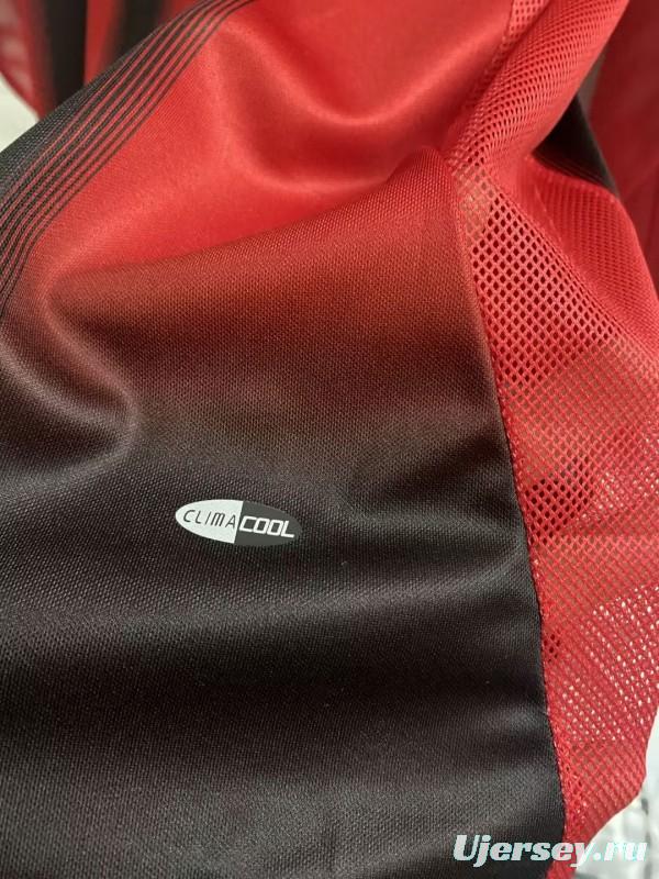 Retro 04 05 AC Milan Home Long Sleeve Jersey