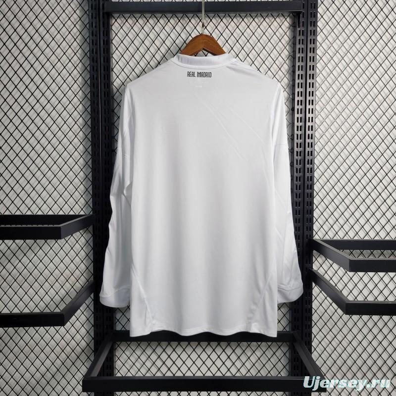 Retro Long Sleeve 10-11 Real Madrid Home Jersey