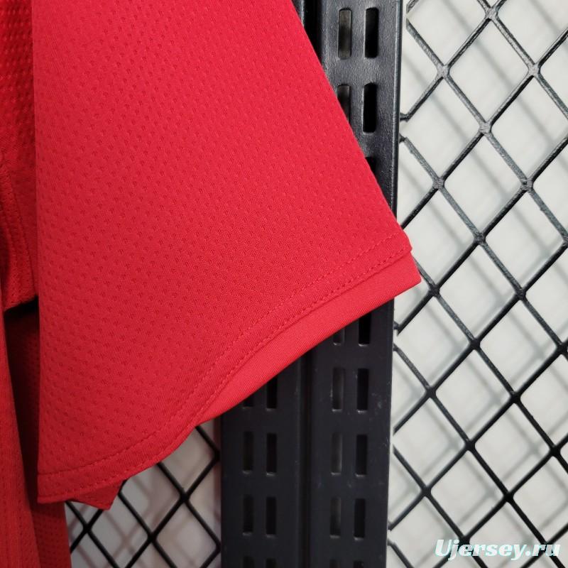 Retro 07-08 Manchester United Champions League Version Home Jersey