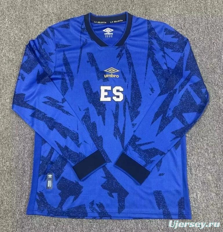 2023 El Salvador Home Long Sleeve Jersey