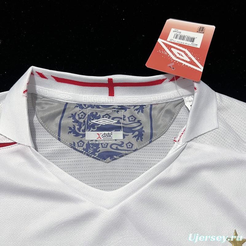 Retro 1982 England Home Soccer Jersey