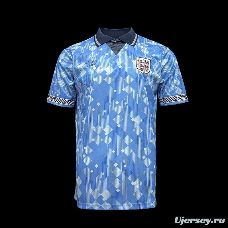 Retro 1990 England Blue