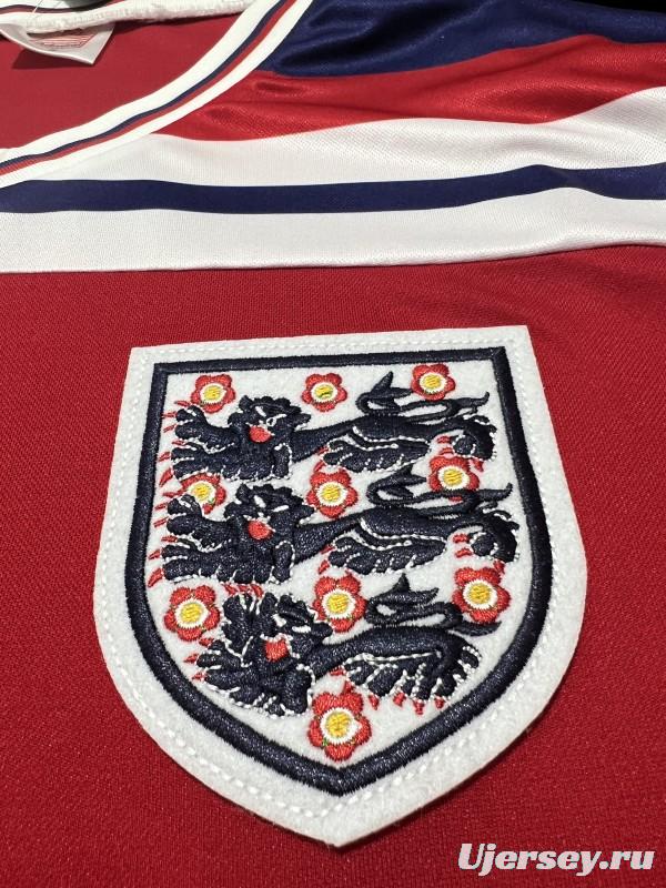 Retro 1982 England Away Soccer Jersey