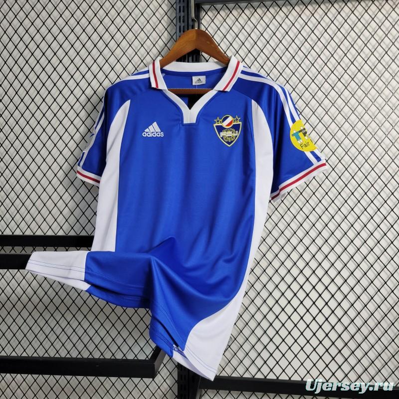 Retro 2000 Yugoslavia Home Jersey