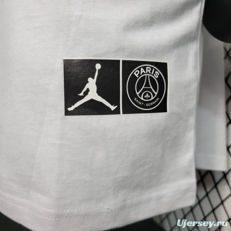 2023 NIKE PSG White T-shirts