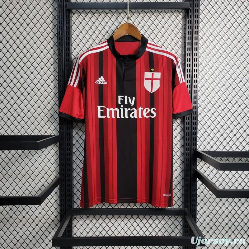 Retro 14/15 AC Milan Home Jersey