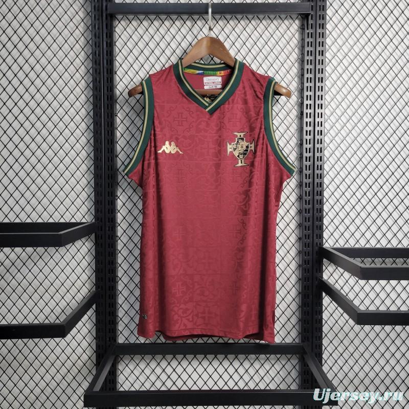 23-24 Vasco Da Gama Vest Red Jersey