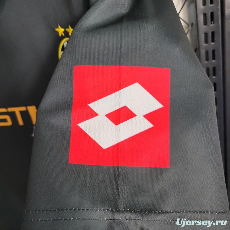 Retro 01-02 Juventus Away Black Soccer Jersey