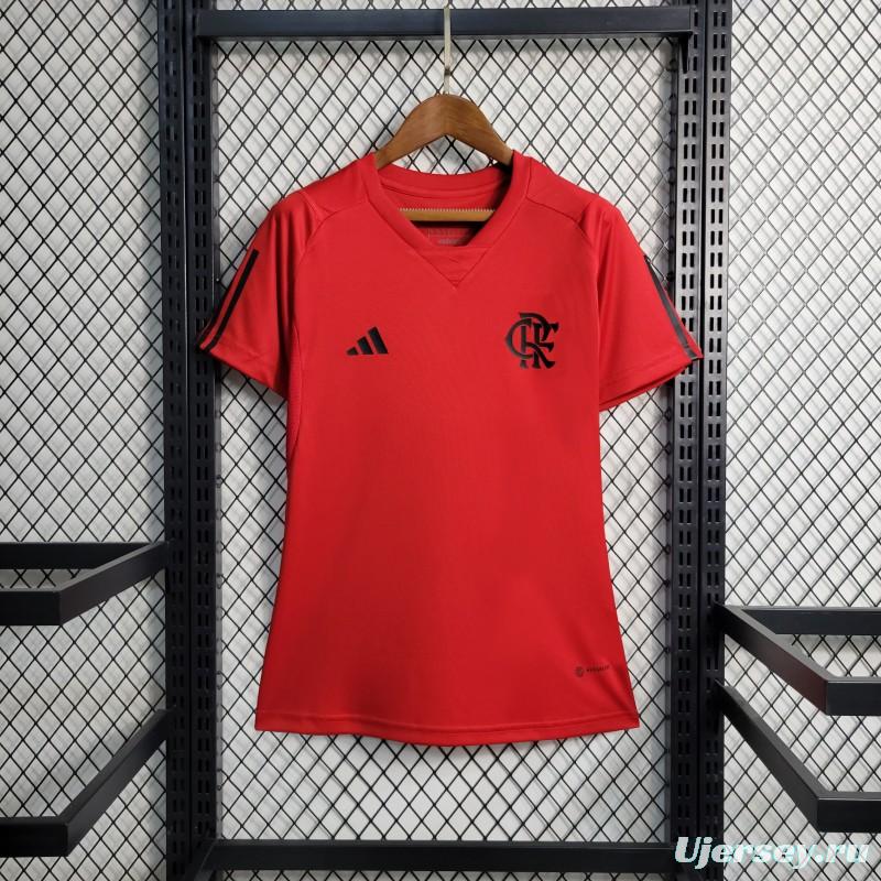 23-24 Women Flamengo Red Training Jersey