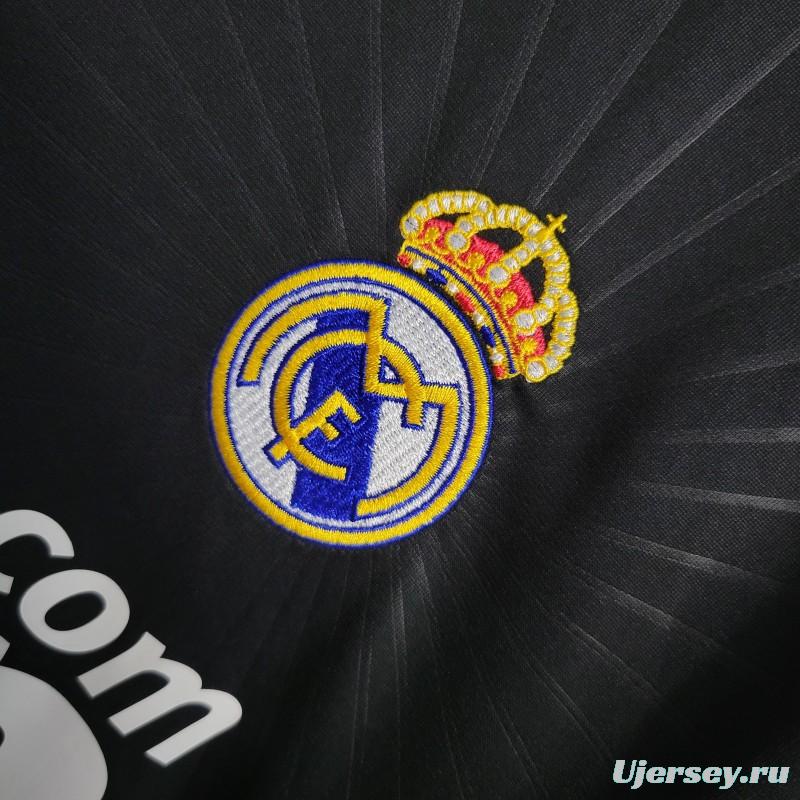 Retro 10-11 Real Madrid Away Black Soccer Jersey