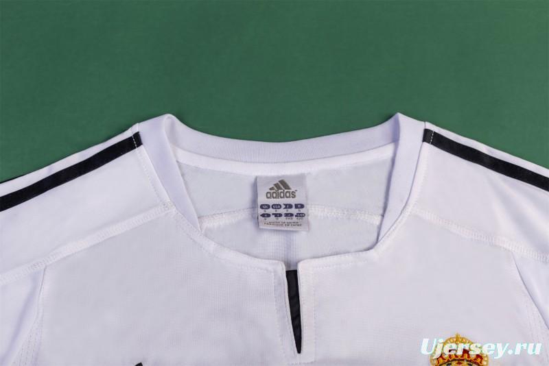 Retro 03/04 Real Madrid Home Jersey