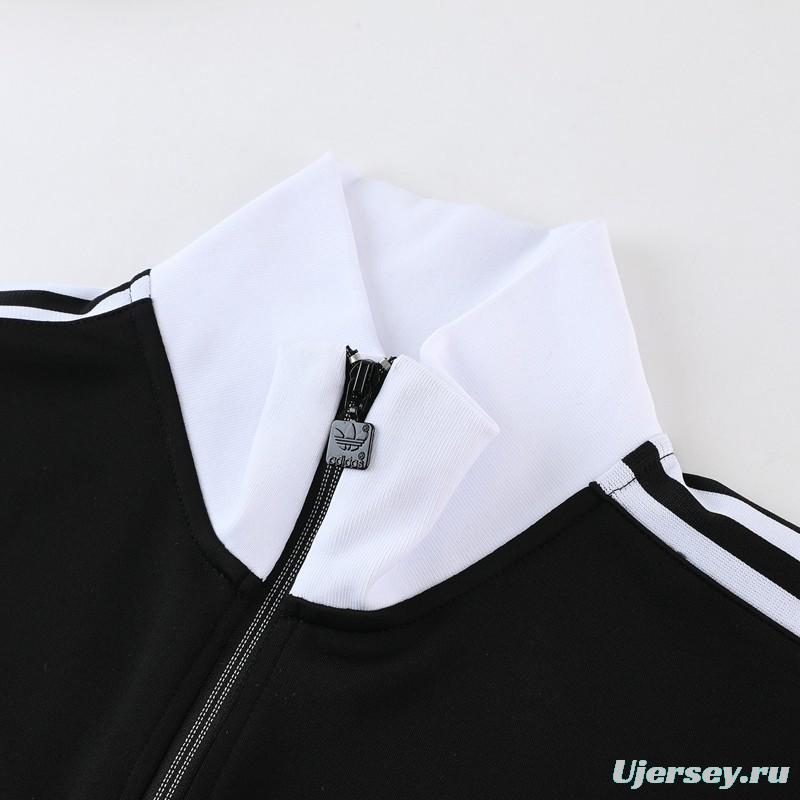 2023 Adidas Original Black Full Zipper Jacket +Pants