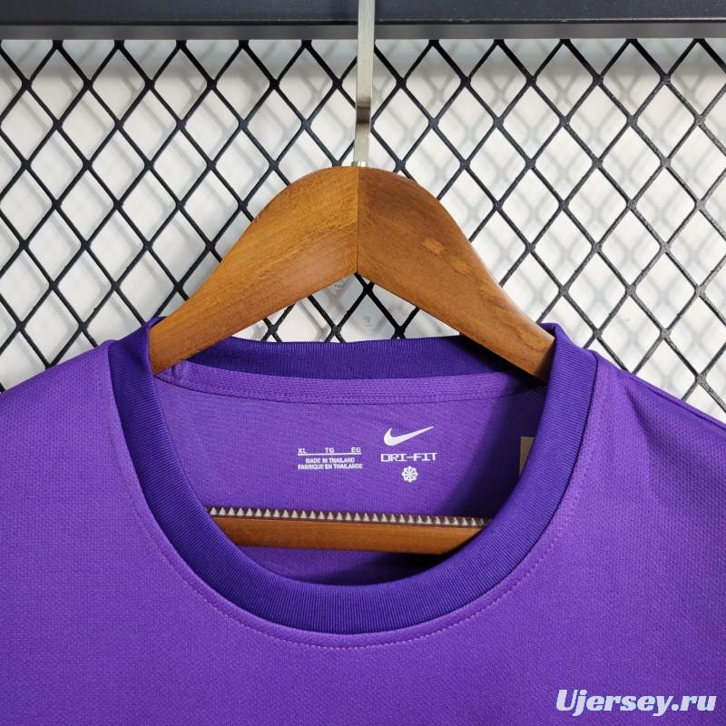 23-24 PSG Purple Training Jersey