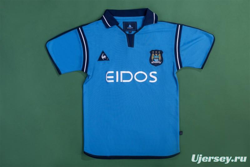 Retro 01/02 Manchester City Home Jersey