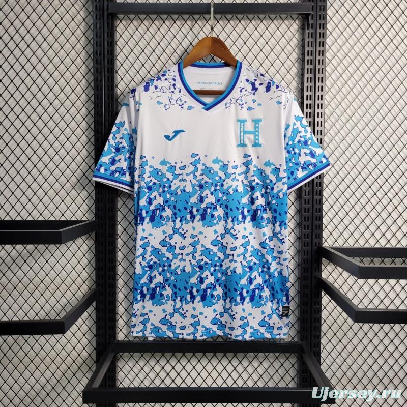 2023 Honduras Away White Jersey