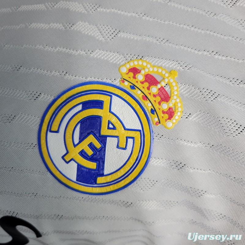 Player Version 23-24 Long Sleeve Real Madrid Home Jersey