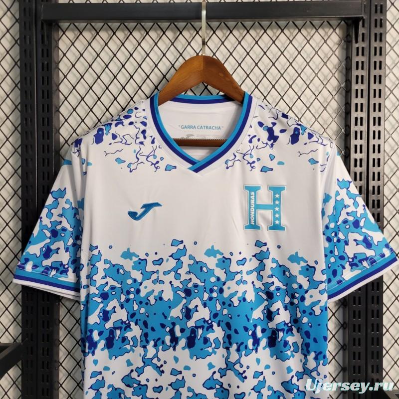 2023 Honduras Away White Jersey