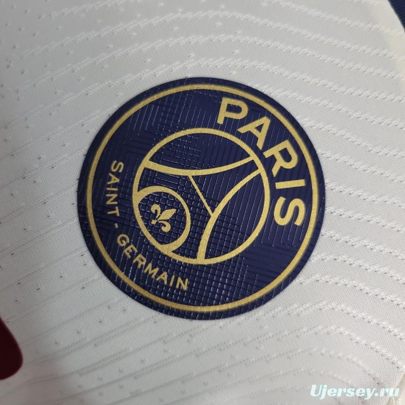 Player Version 23-24 PSG Training White Jersey