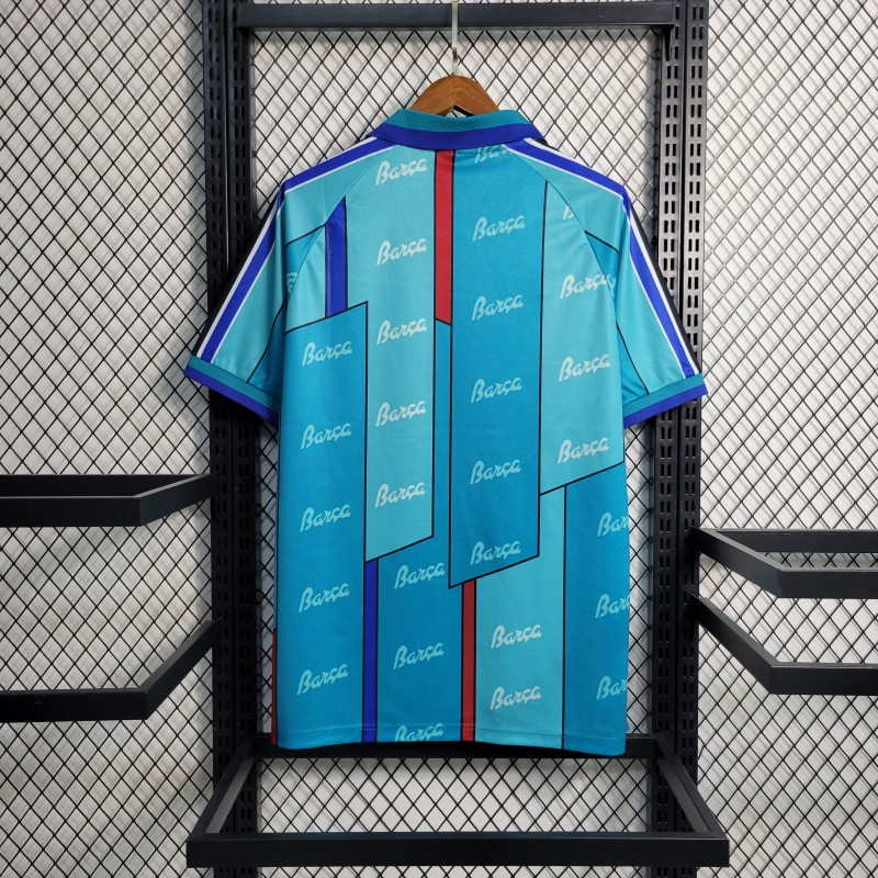 Retro 1995-97 Barcelona Away Jersey
