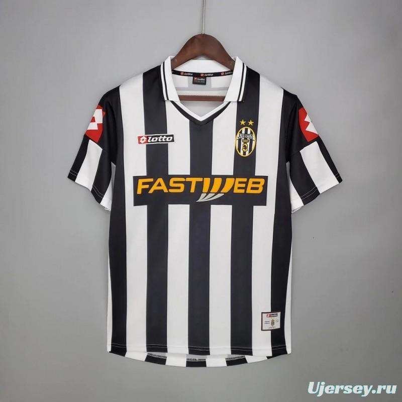 Retro 01/02 Juventus Home Jersey