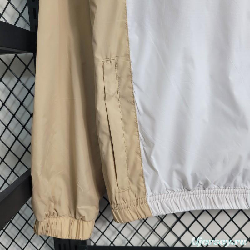 2023 Jordan Beige White Windbreaker