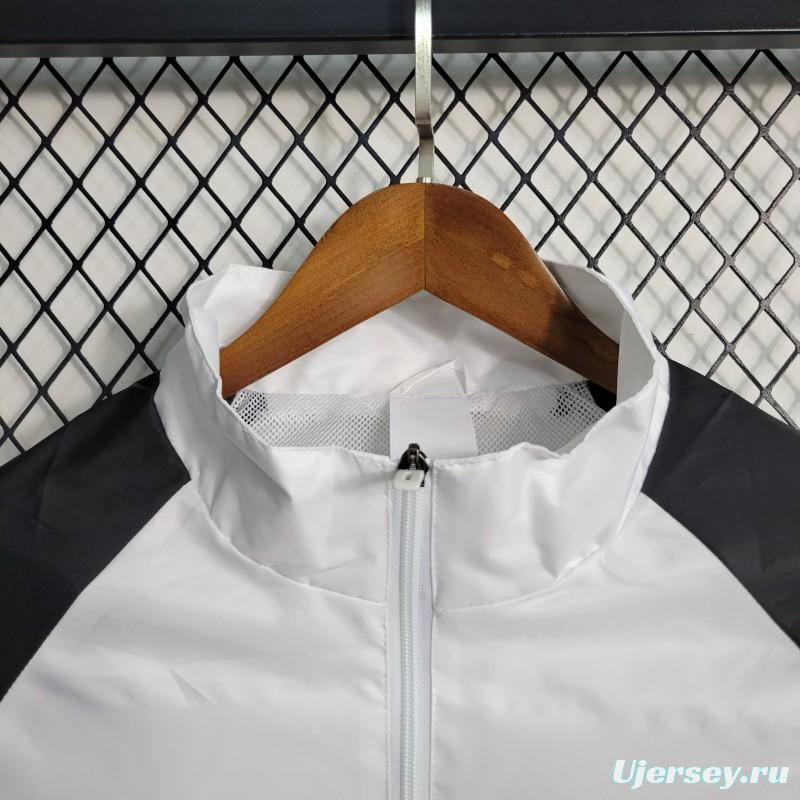 23-24  Arsenal White Windbreaker