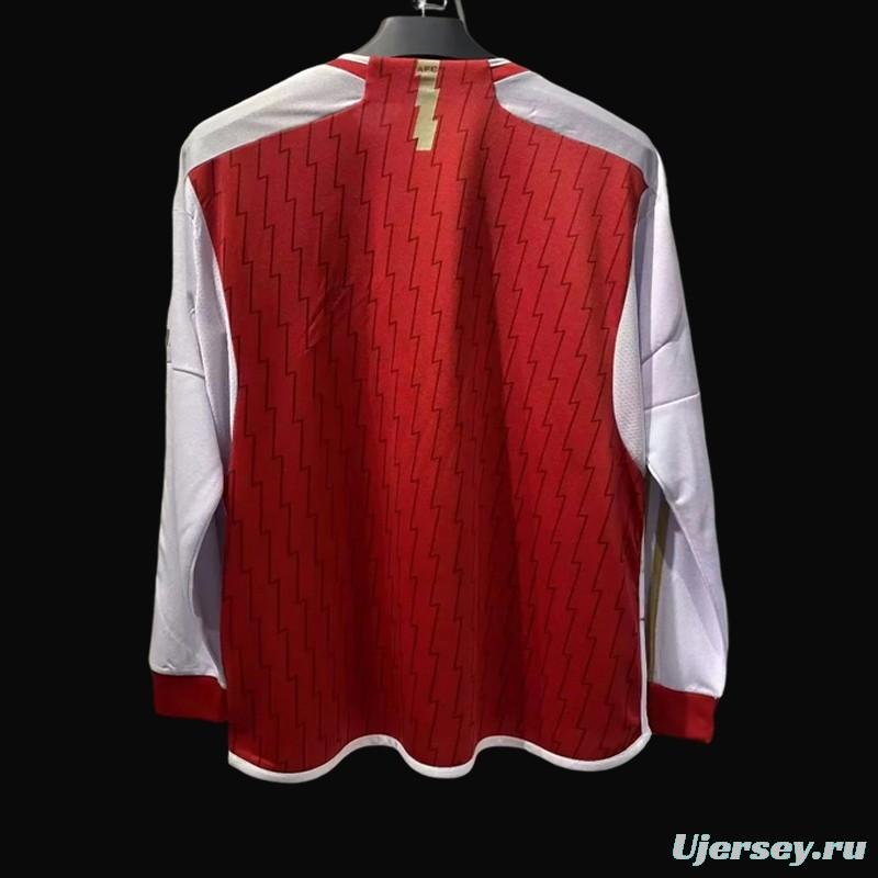 23/24 Arsenal Home Long Sleeve Jersey