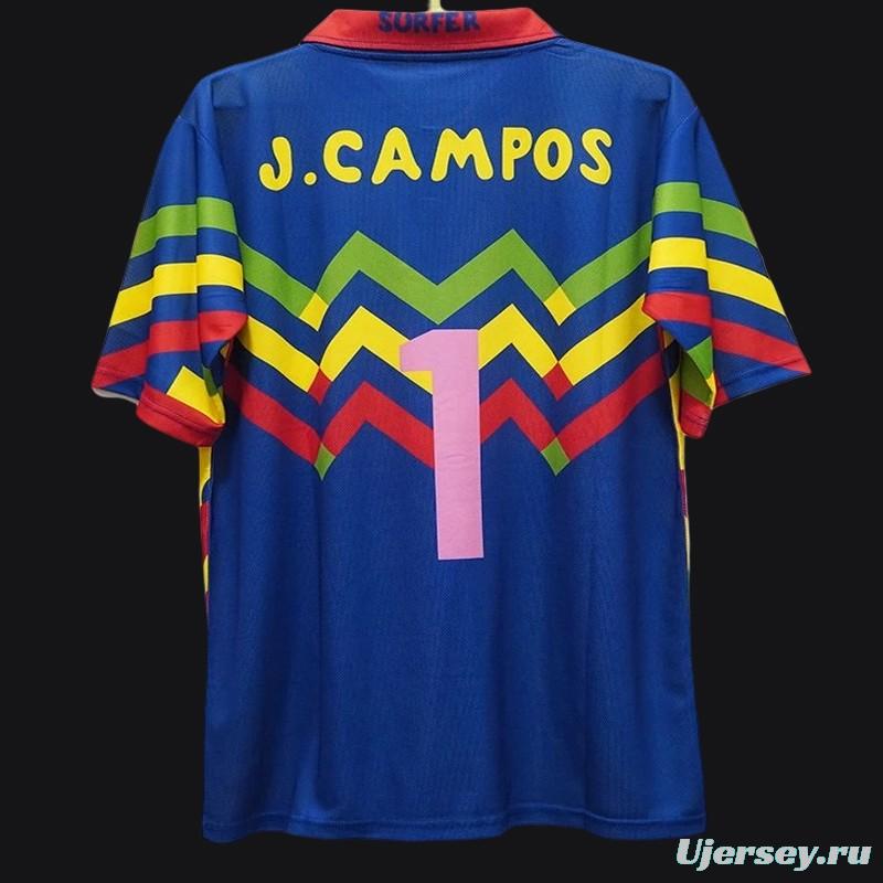 Retro 1994 Mexico Jorge Campos Goalkeeper Jersey