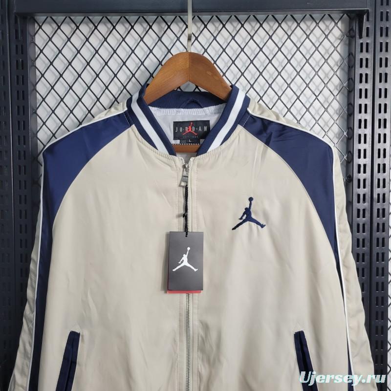 2023 Jordan Beige Zipper Jacket