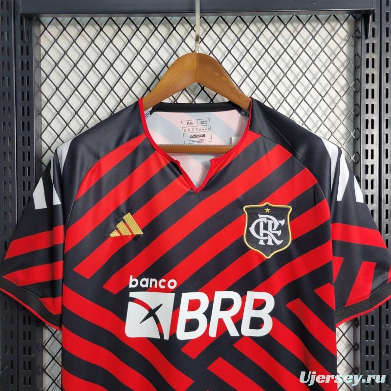 23-24 Flamengo Red Black Special Edition Jersey