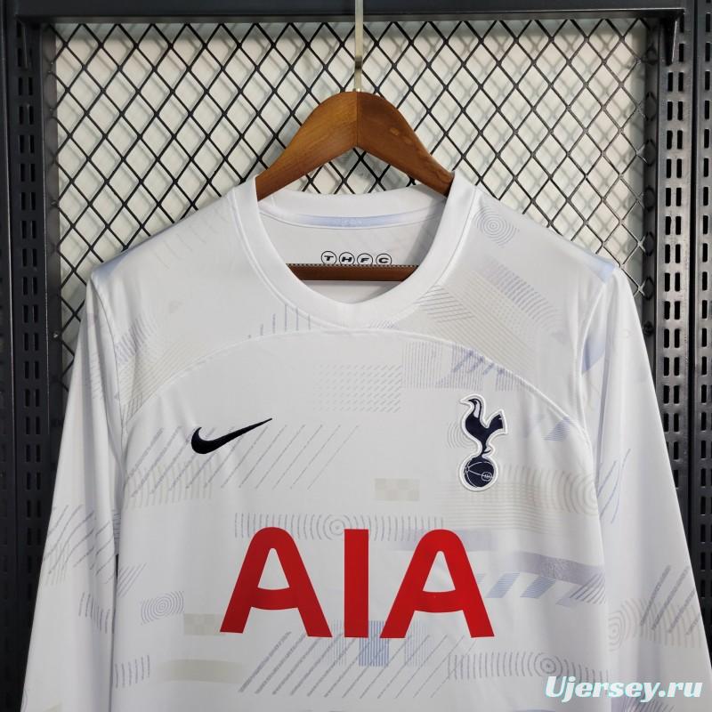 23-24 Tottenham Hotspur Home Long Sleeve Jersey