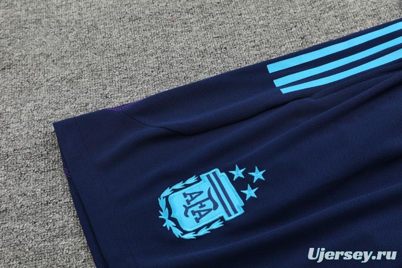 2023 ArgentinaBlue Short Sleeve+Shorts