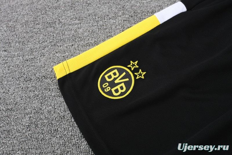 23 24 Borussia Dortmund Yellow Short Sleeve+Shorts