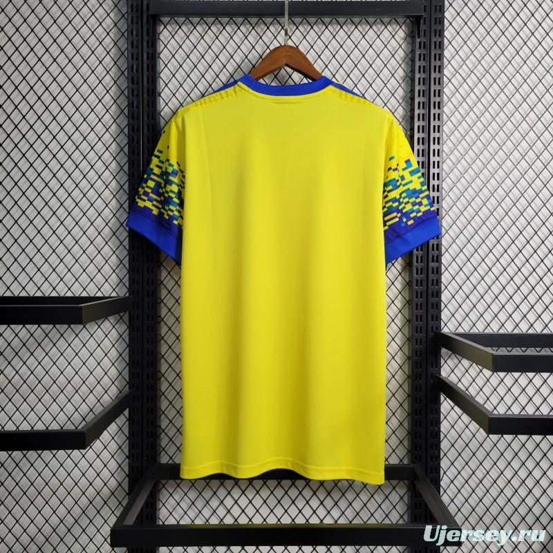 Retro 17-18 Flamengo Third Yellow Jersey