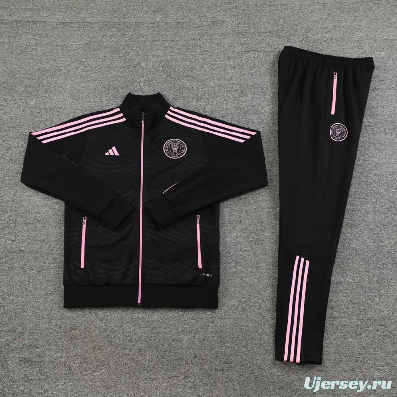 23/24 Inter Miami Black Full Zipper Jacket+Pants