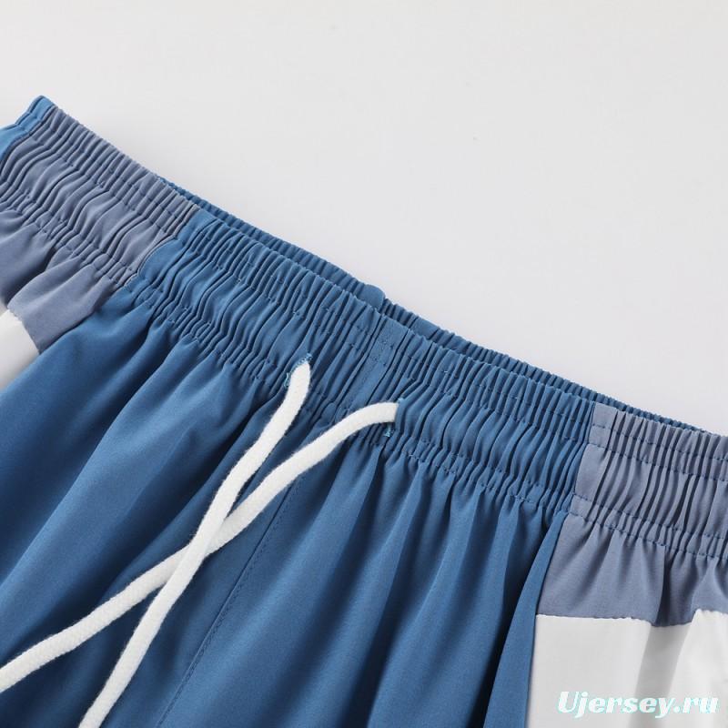23/24 Brazil Blue Half Zipper Jacket+Pants