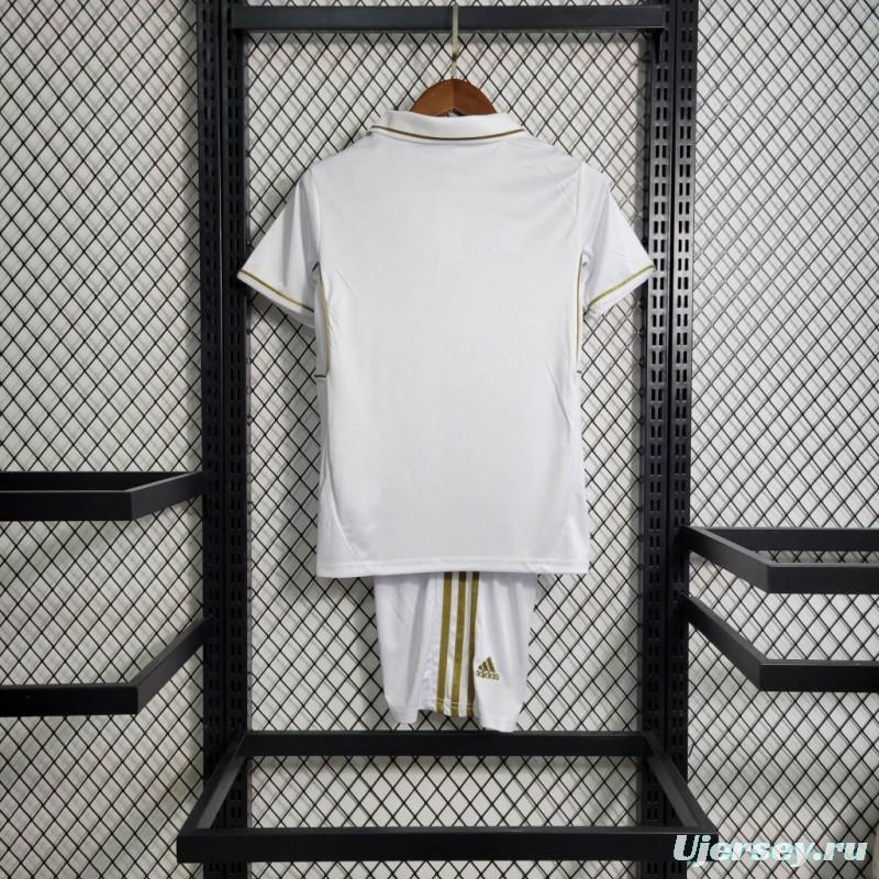 Retro 11-12 KIDS Real Madrid Home Jersey