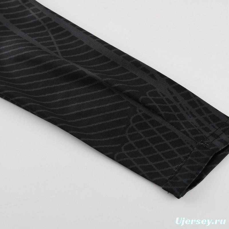 2024 Nike Green/Black Half Zipper Jacket+Pants