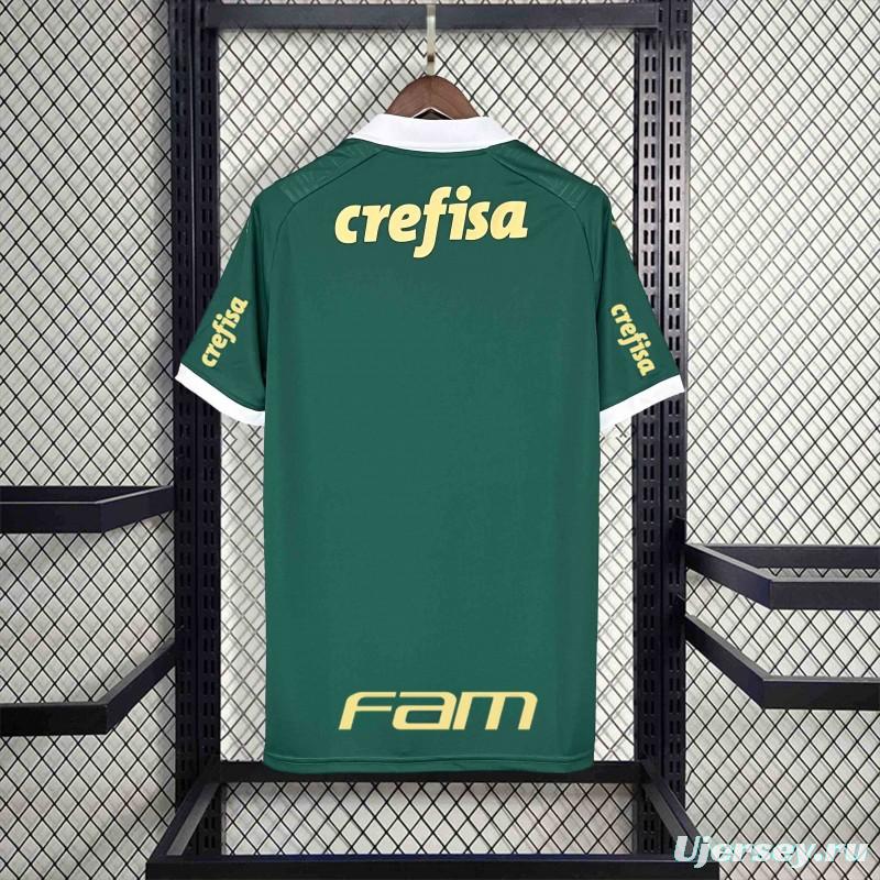 24/25 All Sponsor Palmeiras Home Jersey With All Sponsor