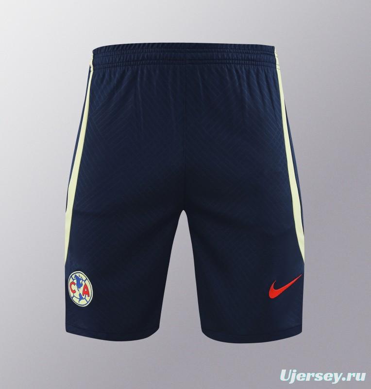 24/25 Club America Navy Short Sleeve Jeresy+Shorts