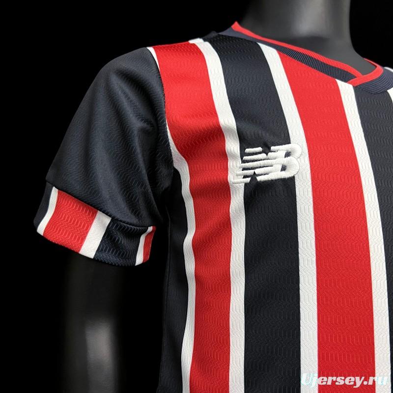 24/25 Kids Sao Paulo Away Jersey